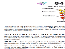 Tablet Screenshot of colorcube.com